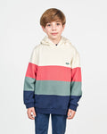Sudadera Spagnolo 3797 rayas colores oversize