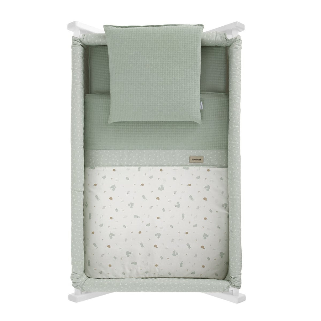 Minicuna tijera madera blanca Cambrass Ardi