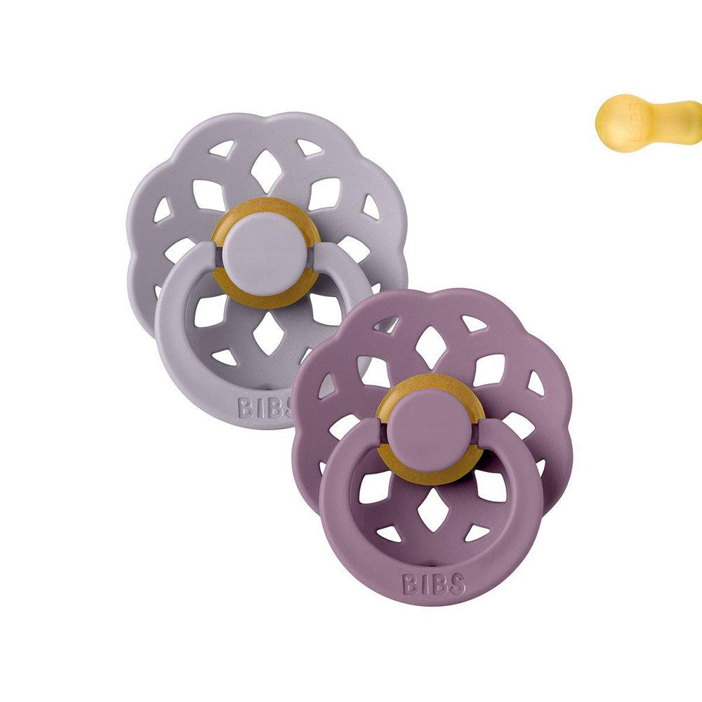 2 Chupetes BIBS Boheme Round 0-6m