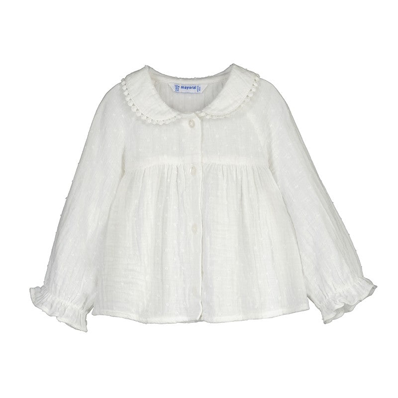 Blusa Mayoral gasa plumeti