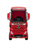 Camión Eléctrico 35Wx2 Qplay Mercedes Actros Rojo