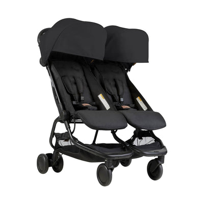 Carrinho de bebé para gémeos Mountain Buggy NANO Duo