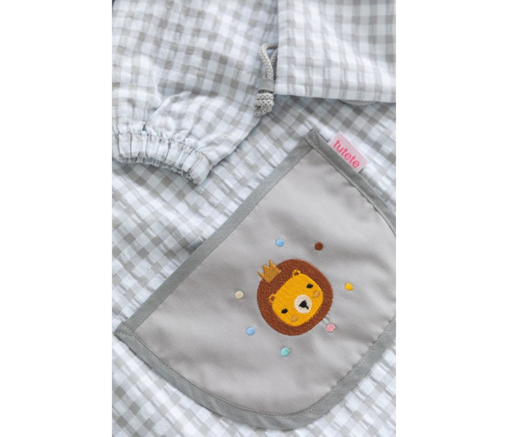 Babi Tutete Lola con Bolsillo Central Animal Friends Personalizable