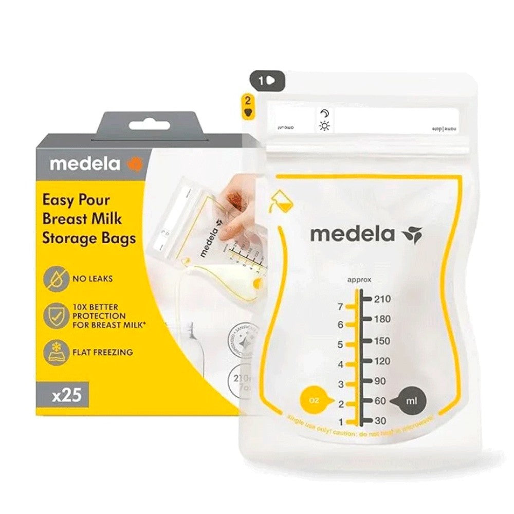 Bolsas de almacenamiento Medela Easy Pour 25 unidades