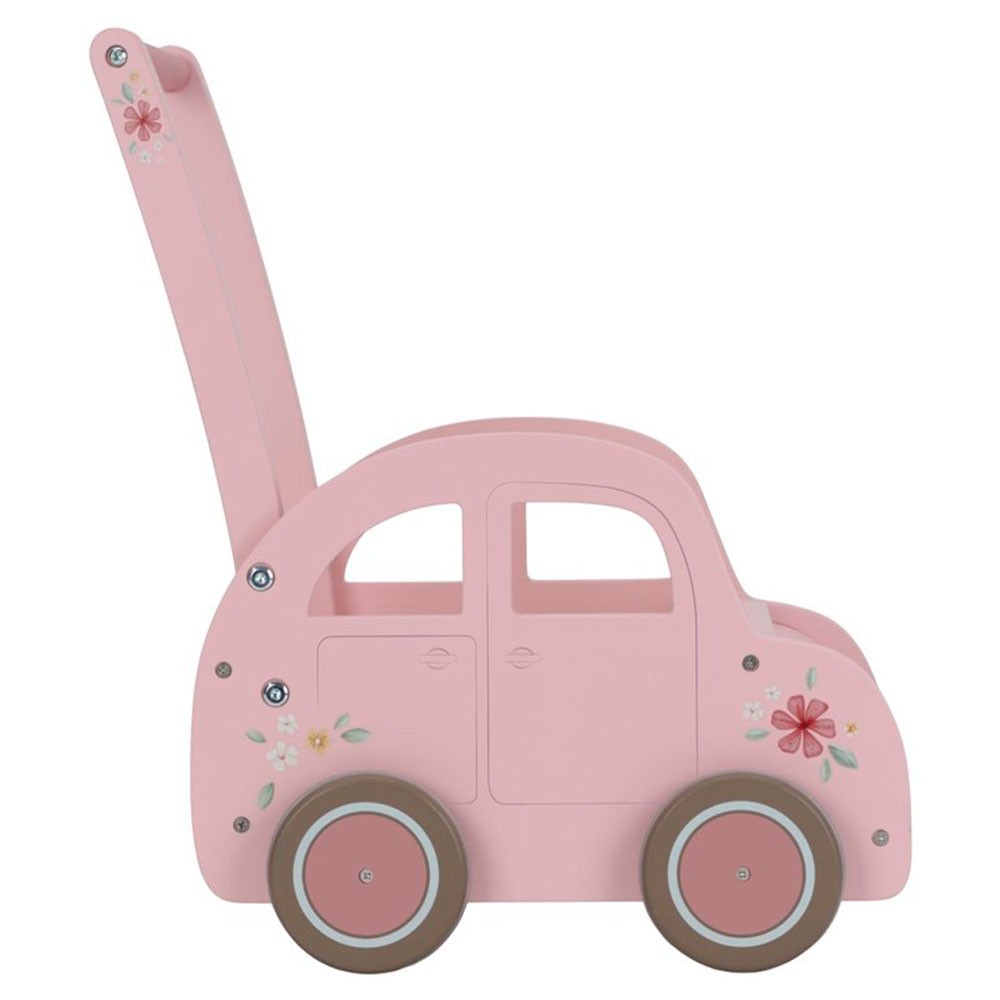 Caminador Little Dutch Flores Coche rosa FSC