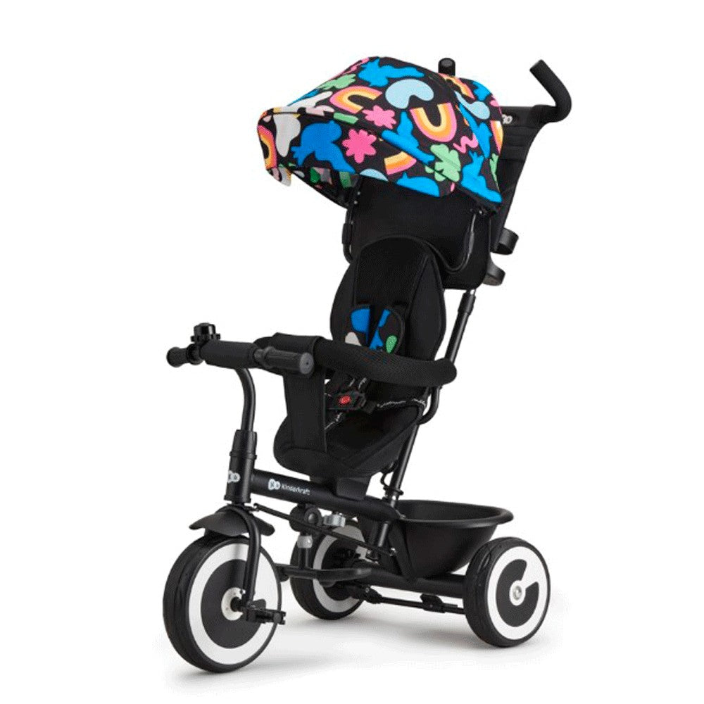 Triciclo reversible Kinderkraft ASTON con bolsa portavaso timbre
