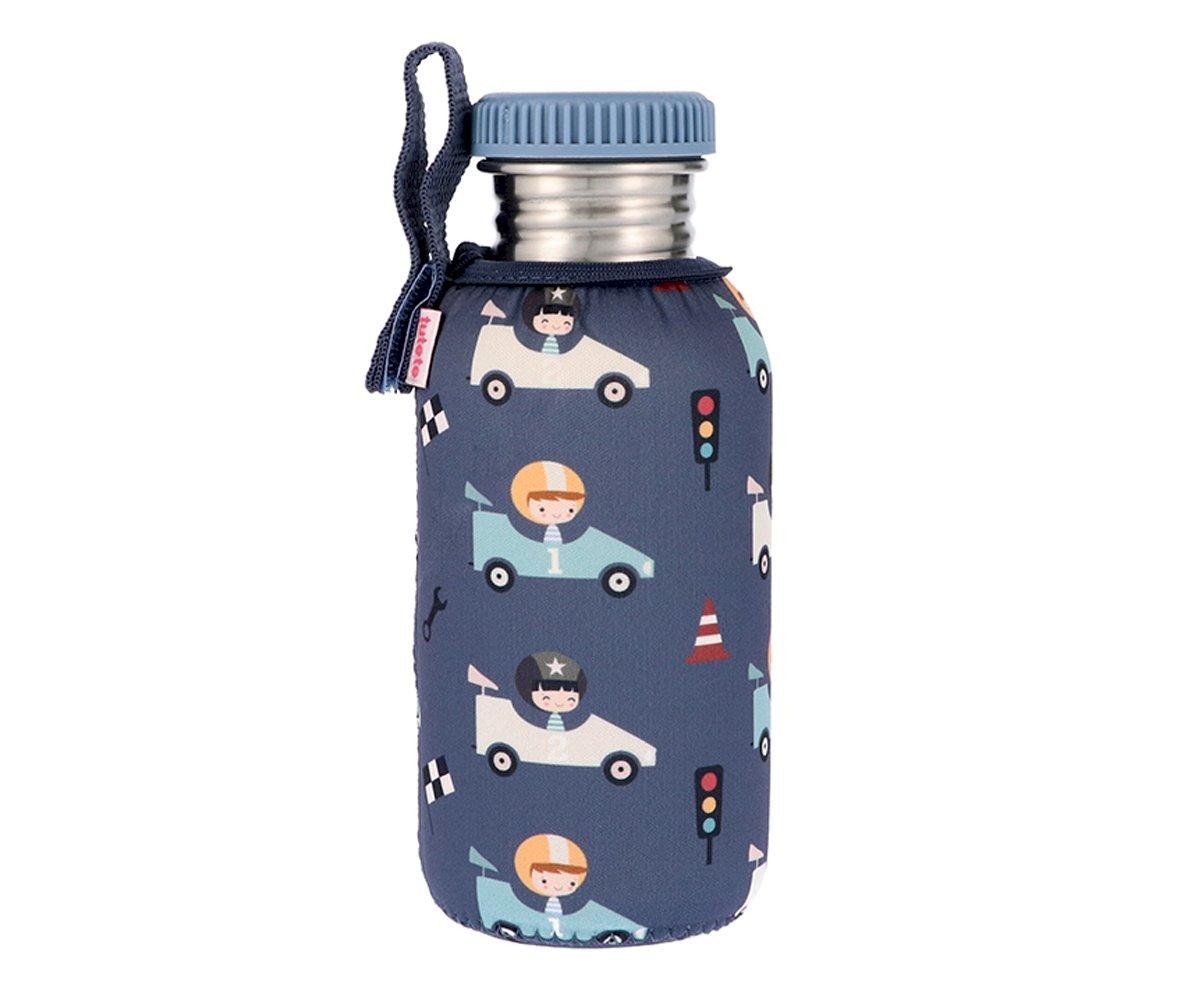 Botella Tutete Acero con Funda Speed Racers Personalizable 500ml