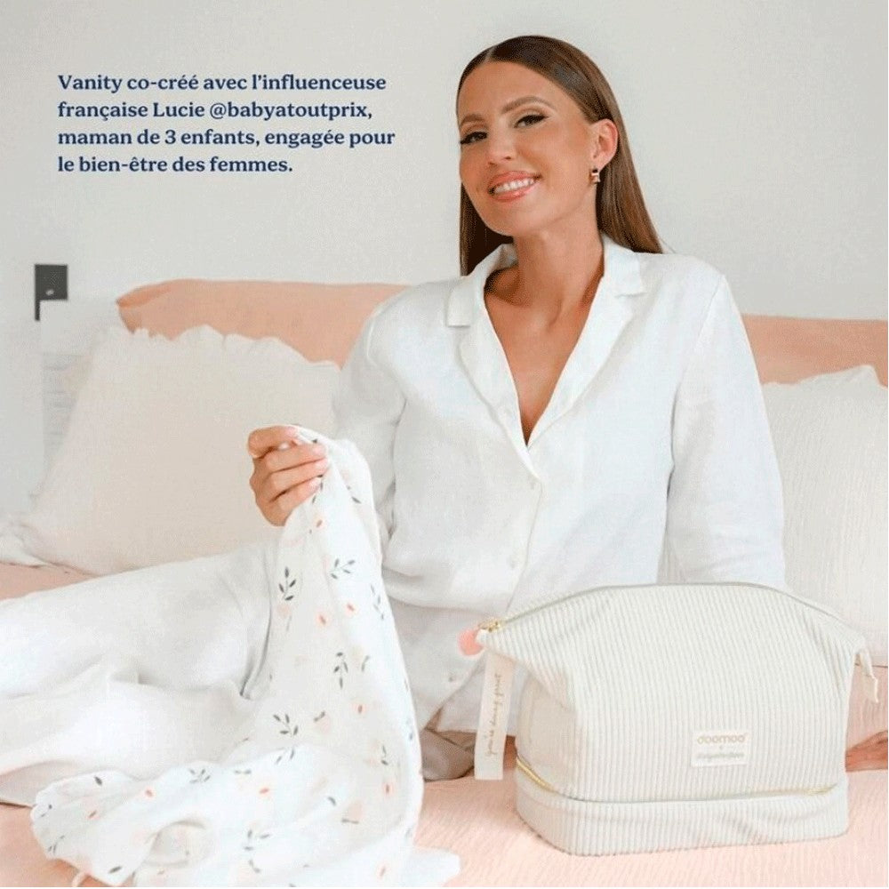 Neceser Doomoo Maternidad Mommy Vanity Sand