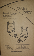 Adaptador Valco Baby Snap Trend 3/4 y Snap Duo Trend para Grupo 0