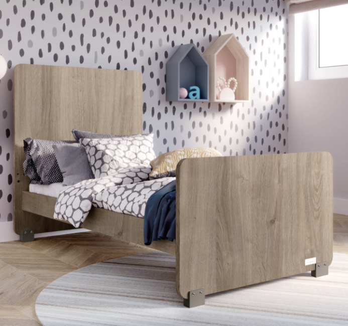 Cuna-cama Trama Nona con colchón opcional