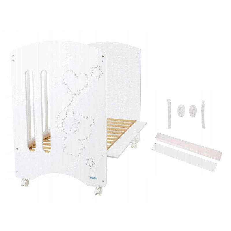 PACK-COLECHO Cuna Micuna Sweet Globito (120*60) y CP-1834 BE2IN PRO BLANCO