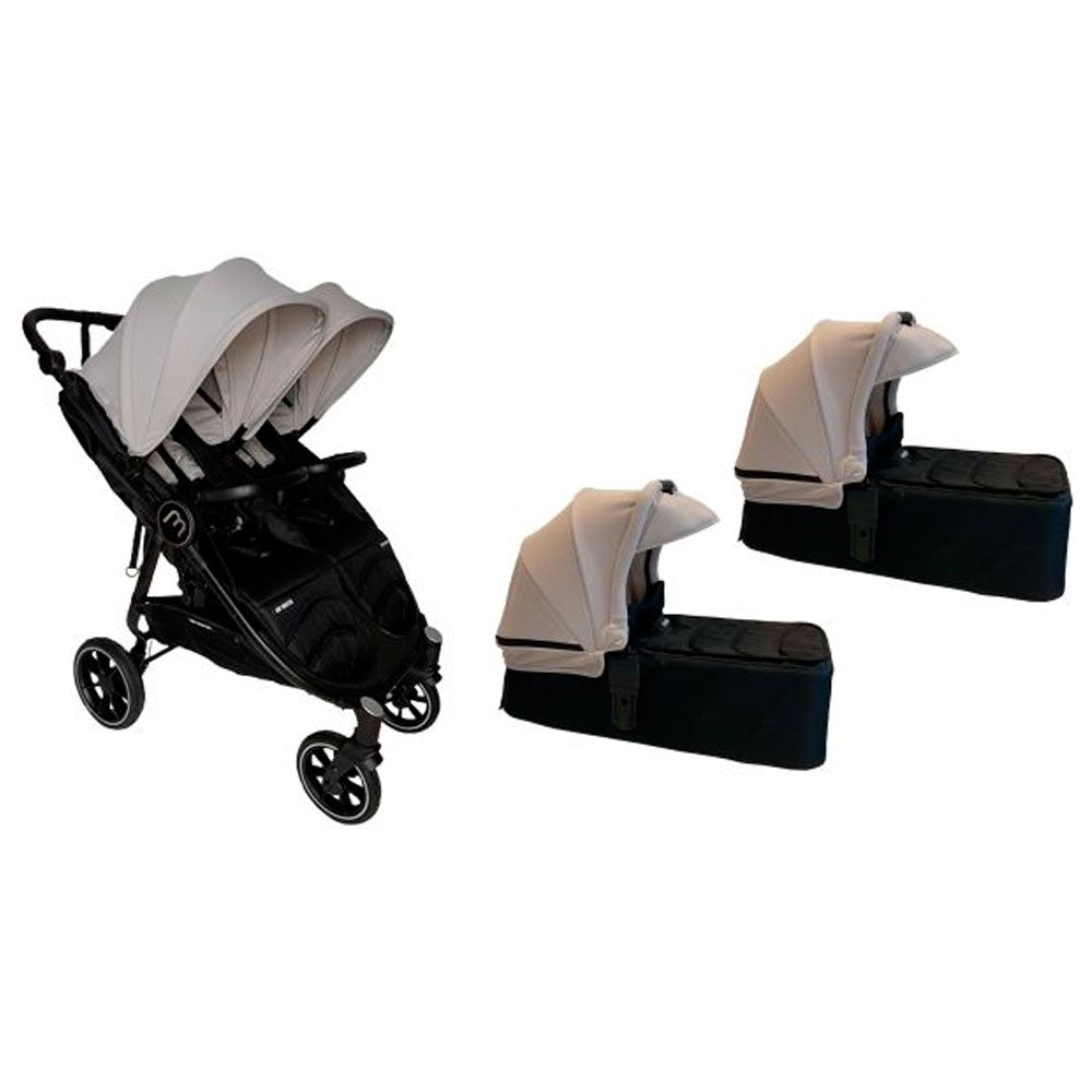 Cochecito Gemelar Baby Monsters Easy Twin 4 Completo