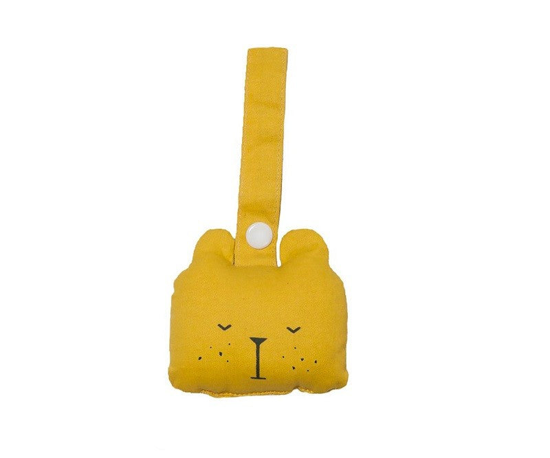 Sonajero Bear Fabelab Honey 10x10 cm.