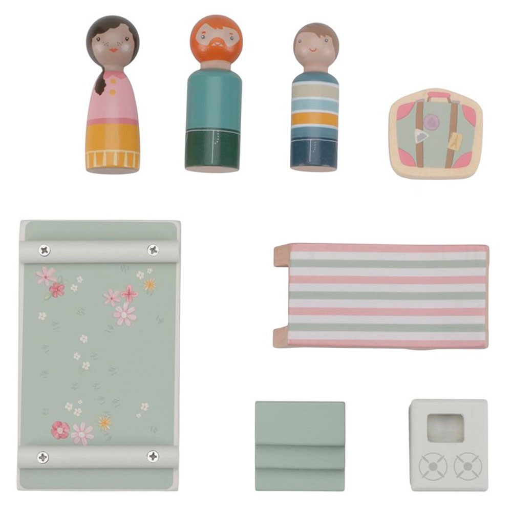 Set Coche y Caravana Little Dutch FSC