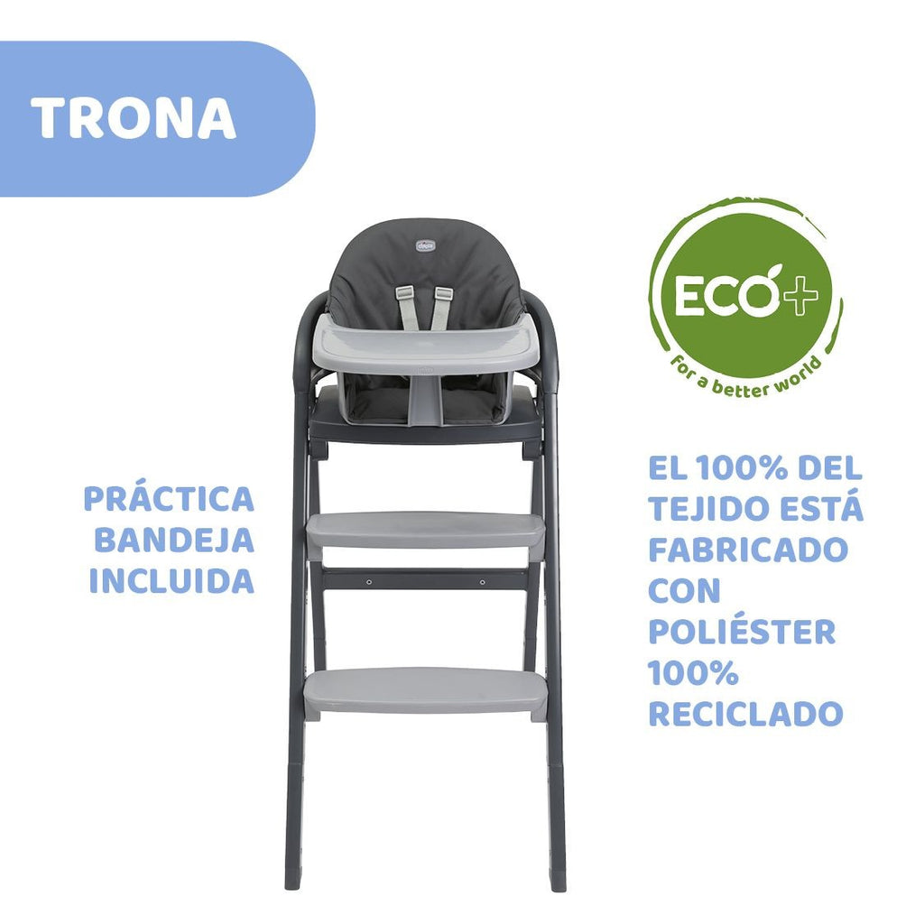 Trona  plegable Chicco CRESCENDO UP evolutiva a silla alta