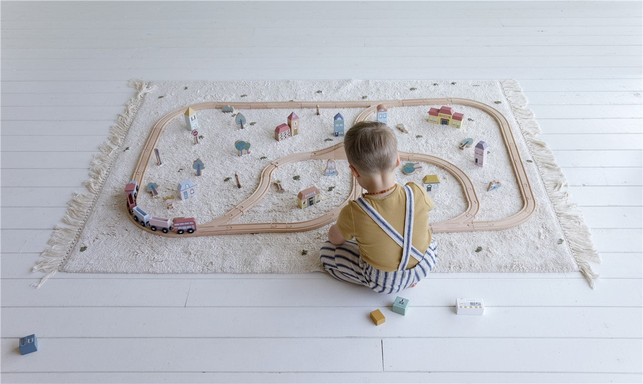Ciudad sistema de trenes Little Dutch