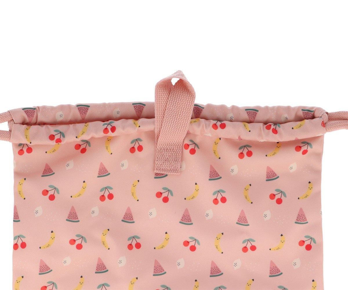 Mochila Saco Tutete Impermeable Fruits Personalizable