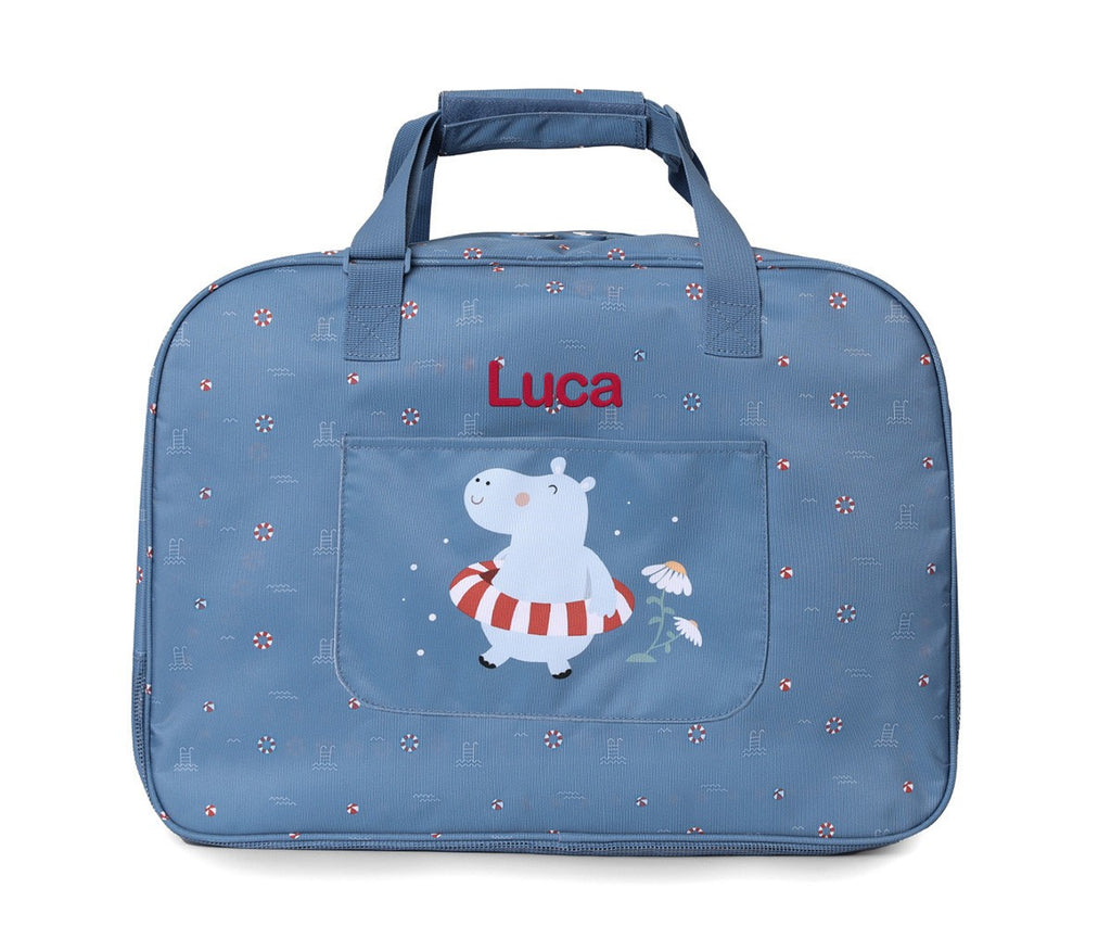 Bolso de Playa con Rejilla Personalizable Monnëka Hippos