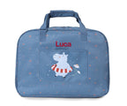 Bolso de Playa con Rejilla Personalizable Monnëka Hippos