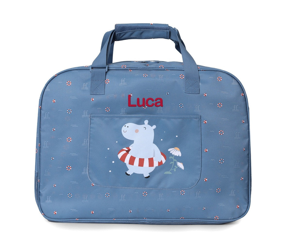 Bolso de Playa con Rejilla Personalizable Monnëka Hippos