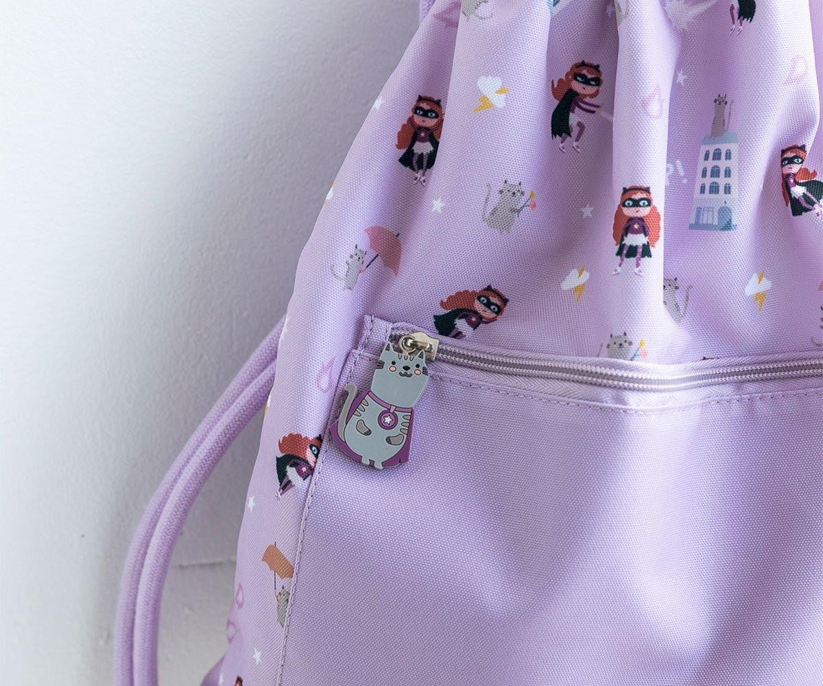 Mochila Saco Impermeable Tutete Fantastic Girl Personalizable