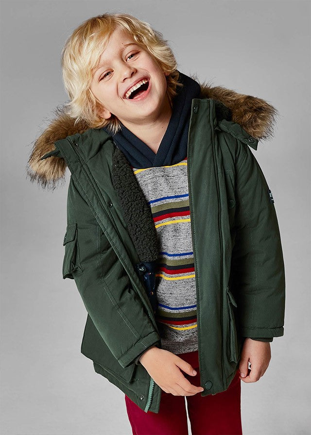 Parka Mayoral capucha de pelo