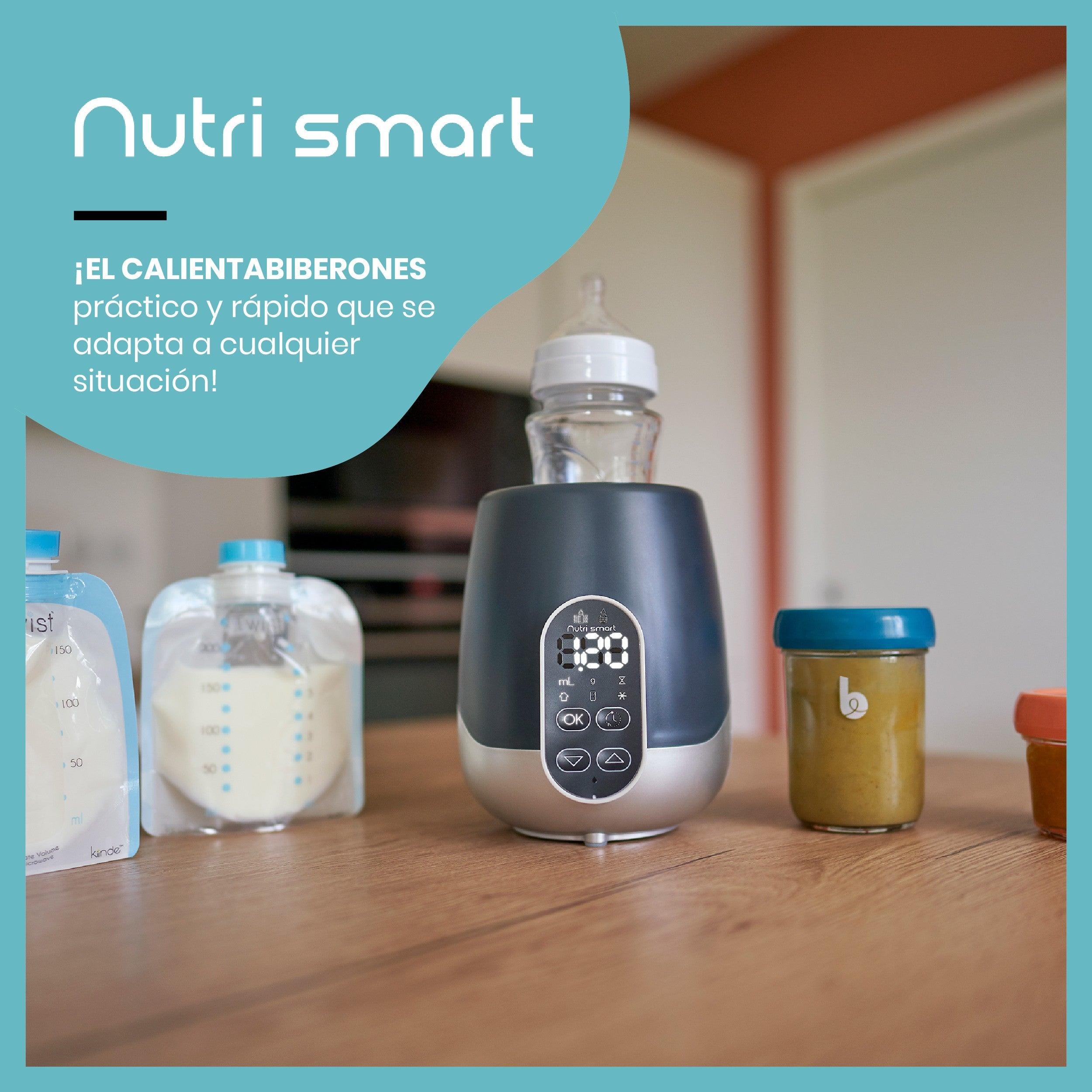Calienta Biberon Babymoov NUTRI SMART