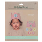 Corona de cumpleaños Little Dutch Números Rosa