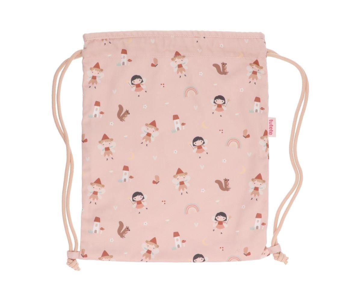 Mochila Tutete Saco Tela Wild Fairies Personalizable