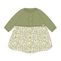 Vestido Mayoral tricot y plana