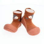 Zapato calcetín Attipas WOODLAND BROWN HEDGEHOG