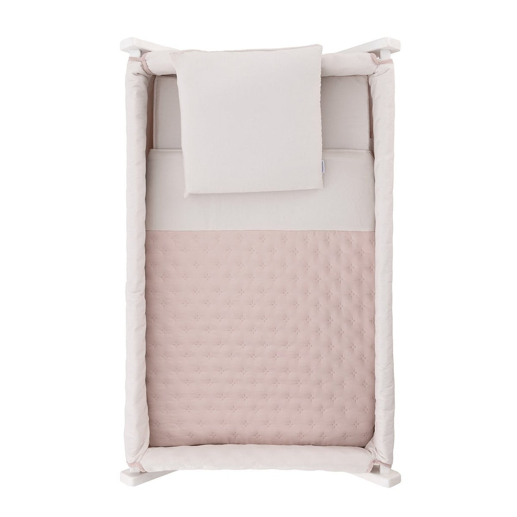 Minicuna tijera madera blanca Cambrass Tender