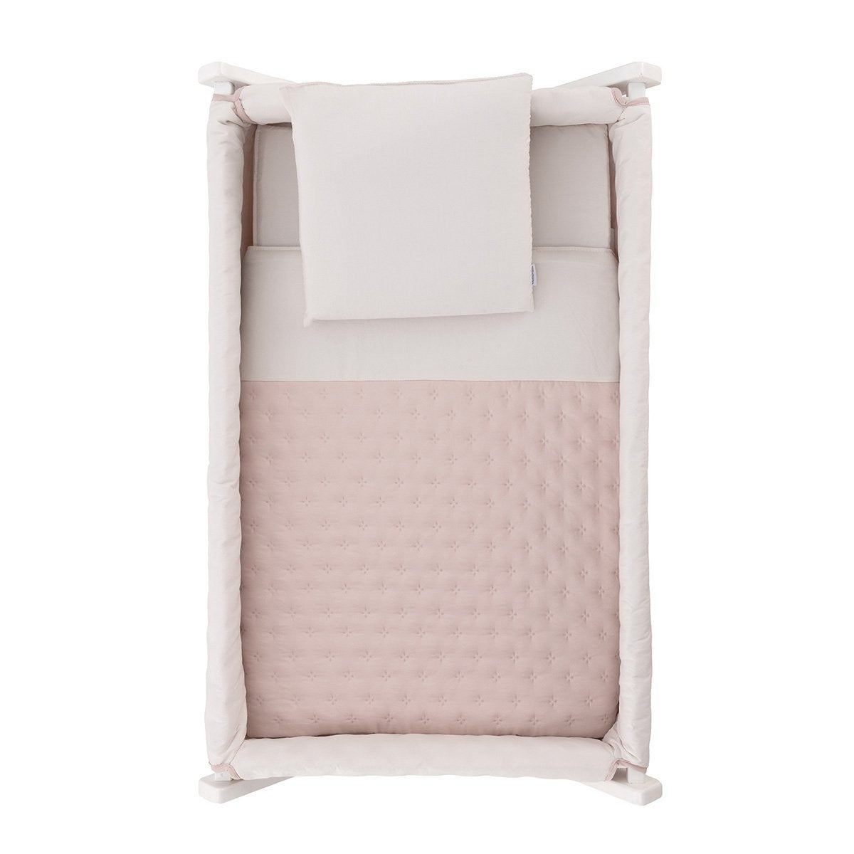 Minicuna tijera madera blanca Cambrass Tender
