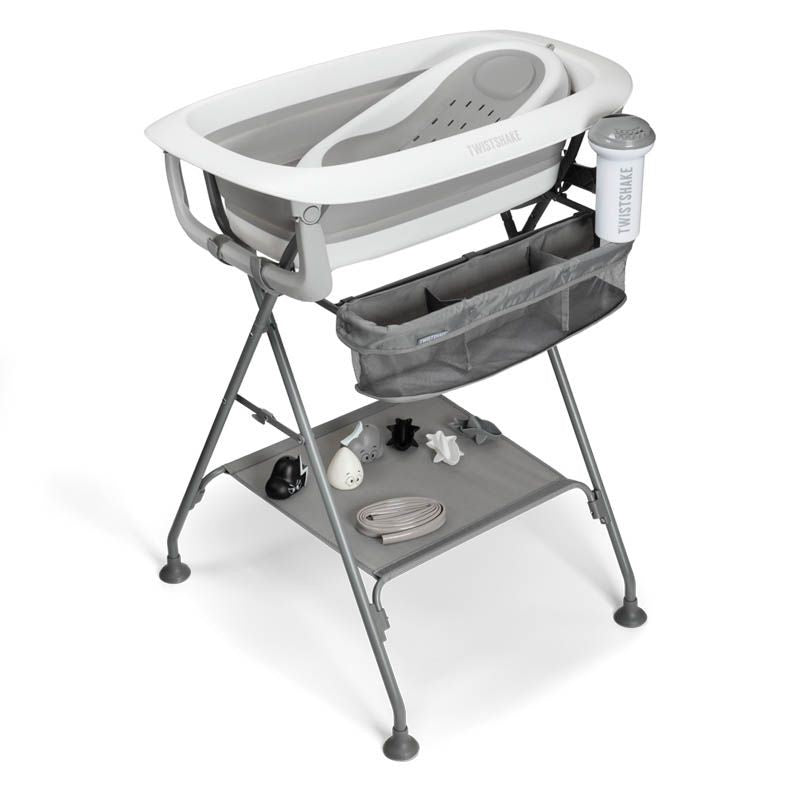 Bañera Plegable Twistshake V2 con Hamaca Luxury