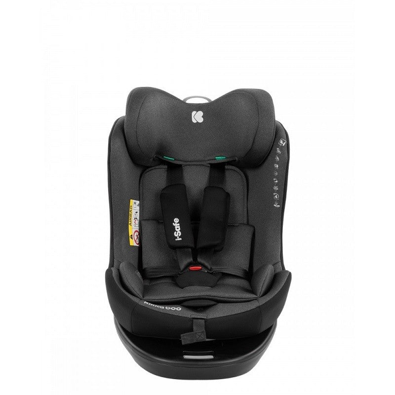 Silla Auto KikkaBoo I SAFE I-Size 360º 40-150 cm (R129)