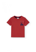 Camiseta Boboli punto estampada