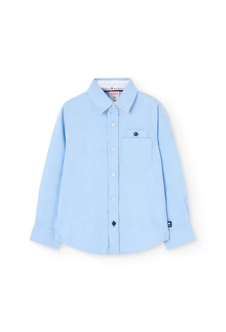 Camisa Boboli oxford manga larga