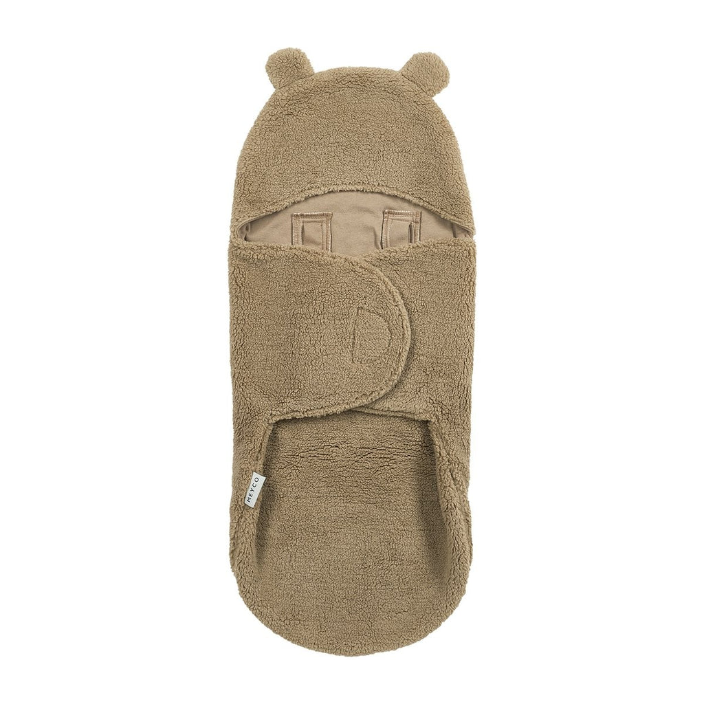 Manta Meyco Bear Warm Brown
