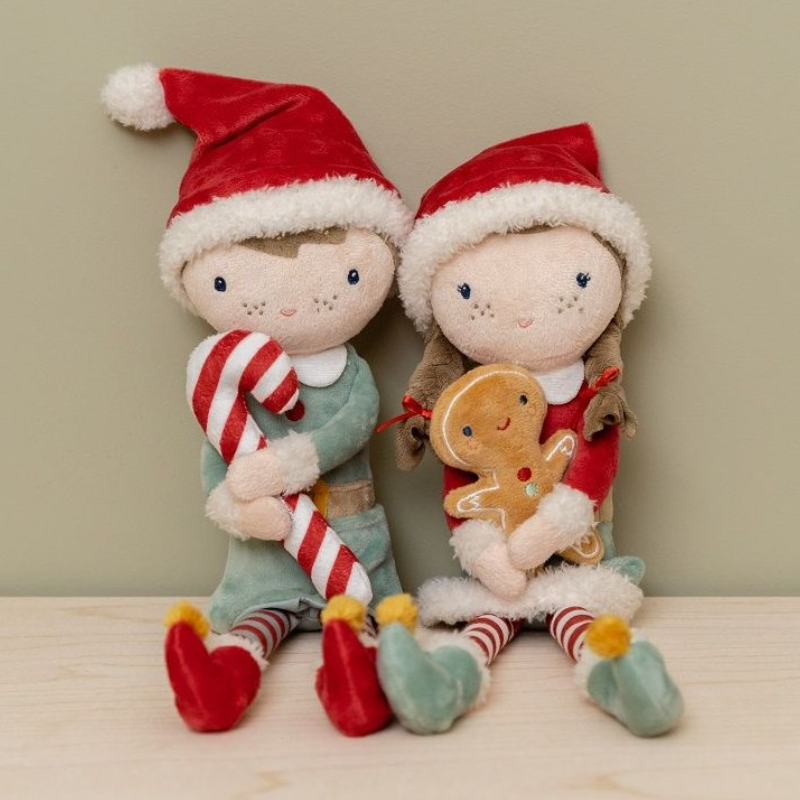 Muñeca Rosa Little Dutch Blandita Navidad