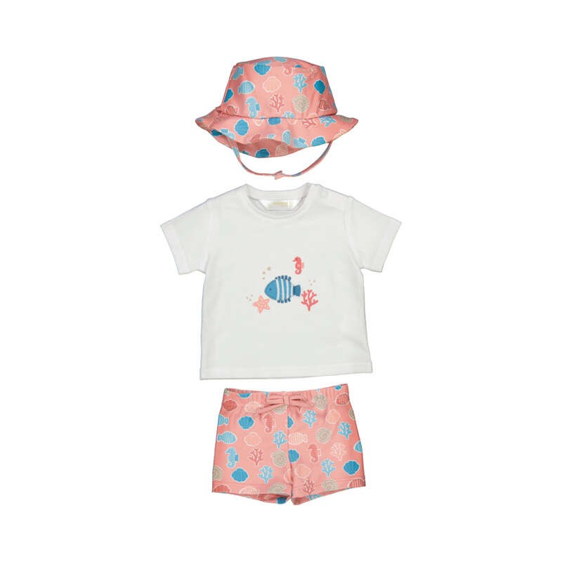 Conjunto baño y gorro Mayoral