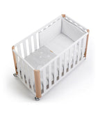 Cuna colecho Cotinfant Doco Sleeping con textil y colchon 120*60