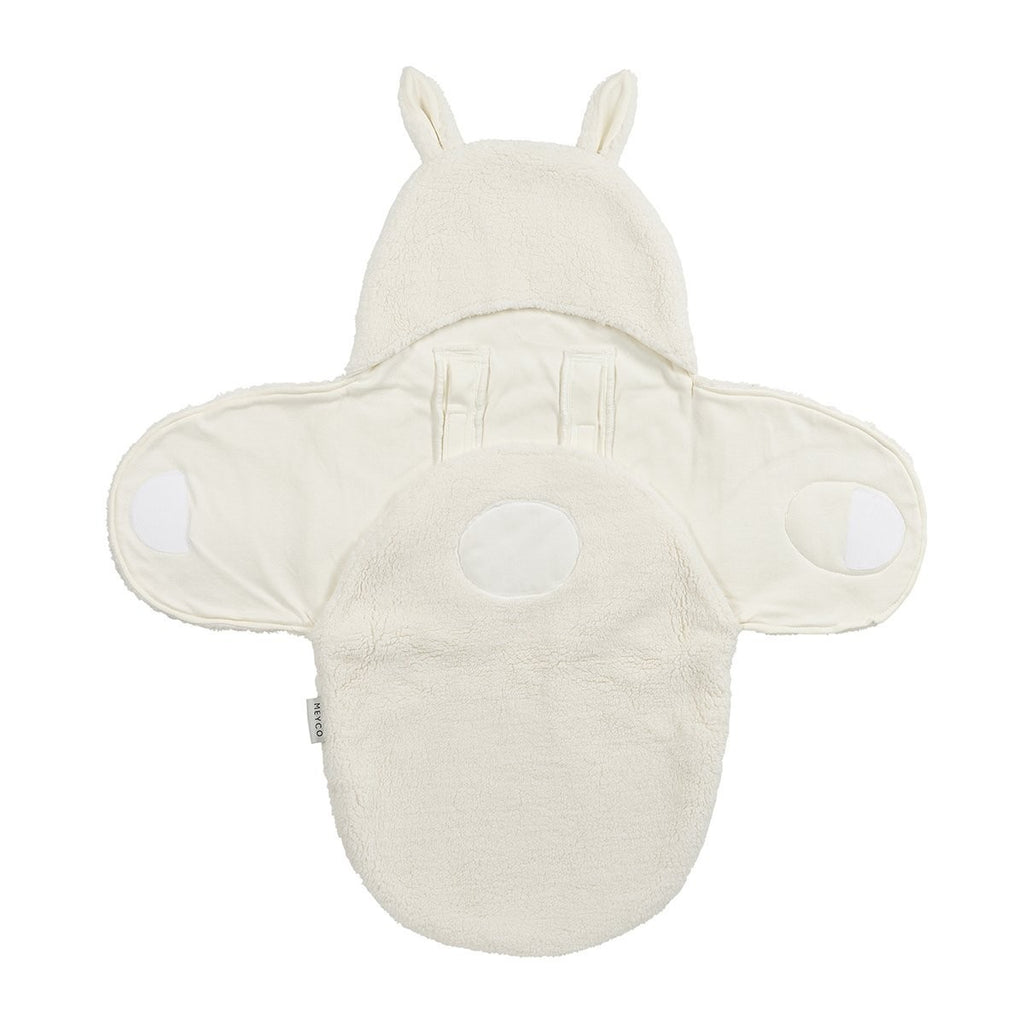 Manta Meyco Teddy Naturel