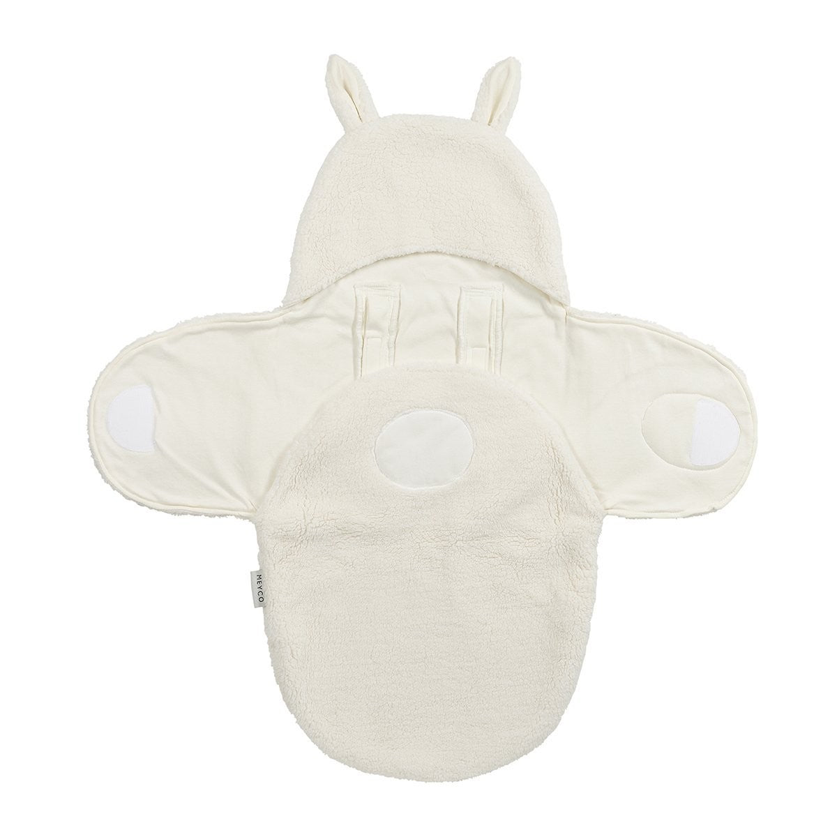 Manta Meyco Teddy Naturel