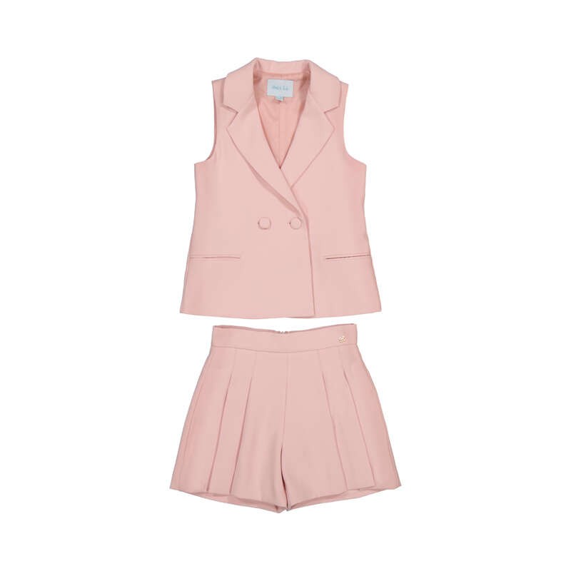 Traje bermuda Abel and Lula crepe