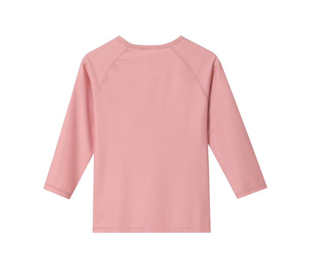 Camiseta Protección Solar Monnëka Manga larga Whale Pink