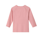 Camiseta Protección Solar Monnëka Manga larga Whale Pink