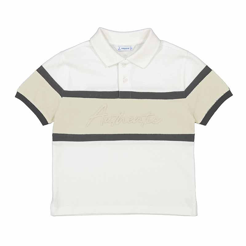 Polo Mayoral manga corta color block