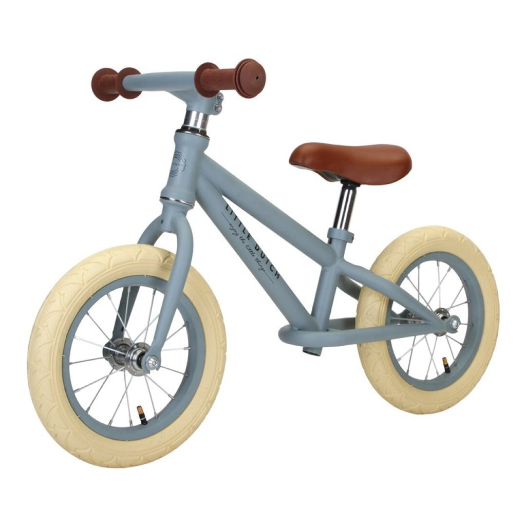 Bicicleta de equilibrio Little Dutch Azul Mate
