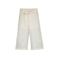 Pantalón largo Mayoral lino bordado
