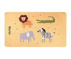 Toalla Playa Microfibra Personalizable Monnëka Wild Animals
